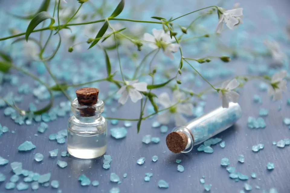 Aceites esenciales y sales de baño