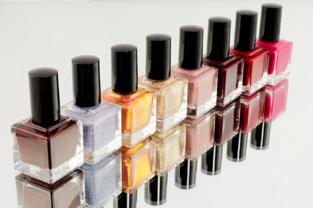 Colección de esmaltes de colores